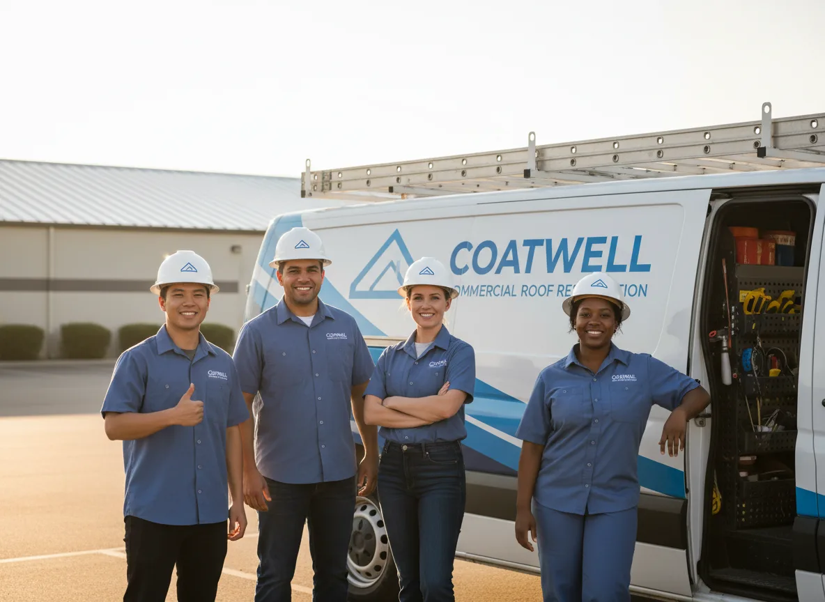 Commercial roof coating company in Glenville, NC